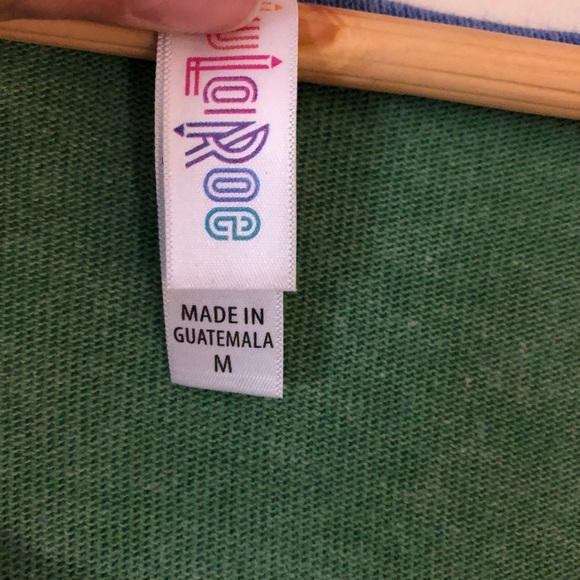 LuLaroe green Classic T size medium - Picture 3 of 4